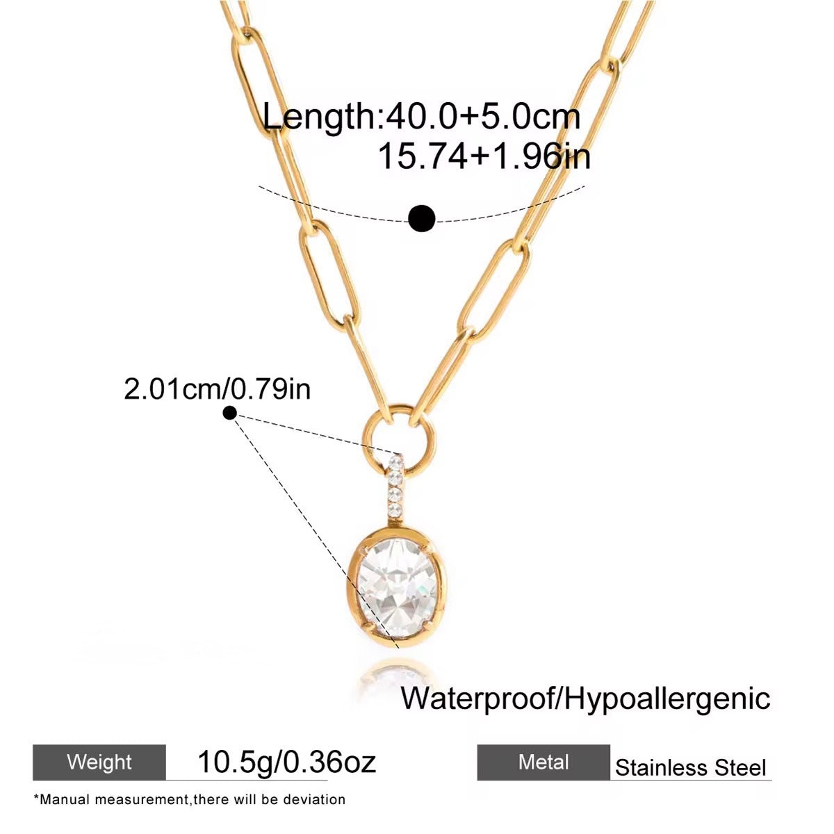 Geometric Shape Necklace