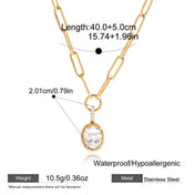 Geometric Shape Necklace