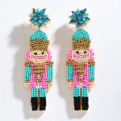 Nutcracker Beaded Earrings
