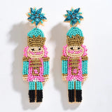 Nutcracker Beaded Earrings