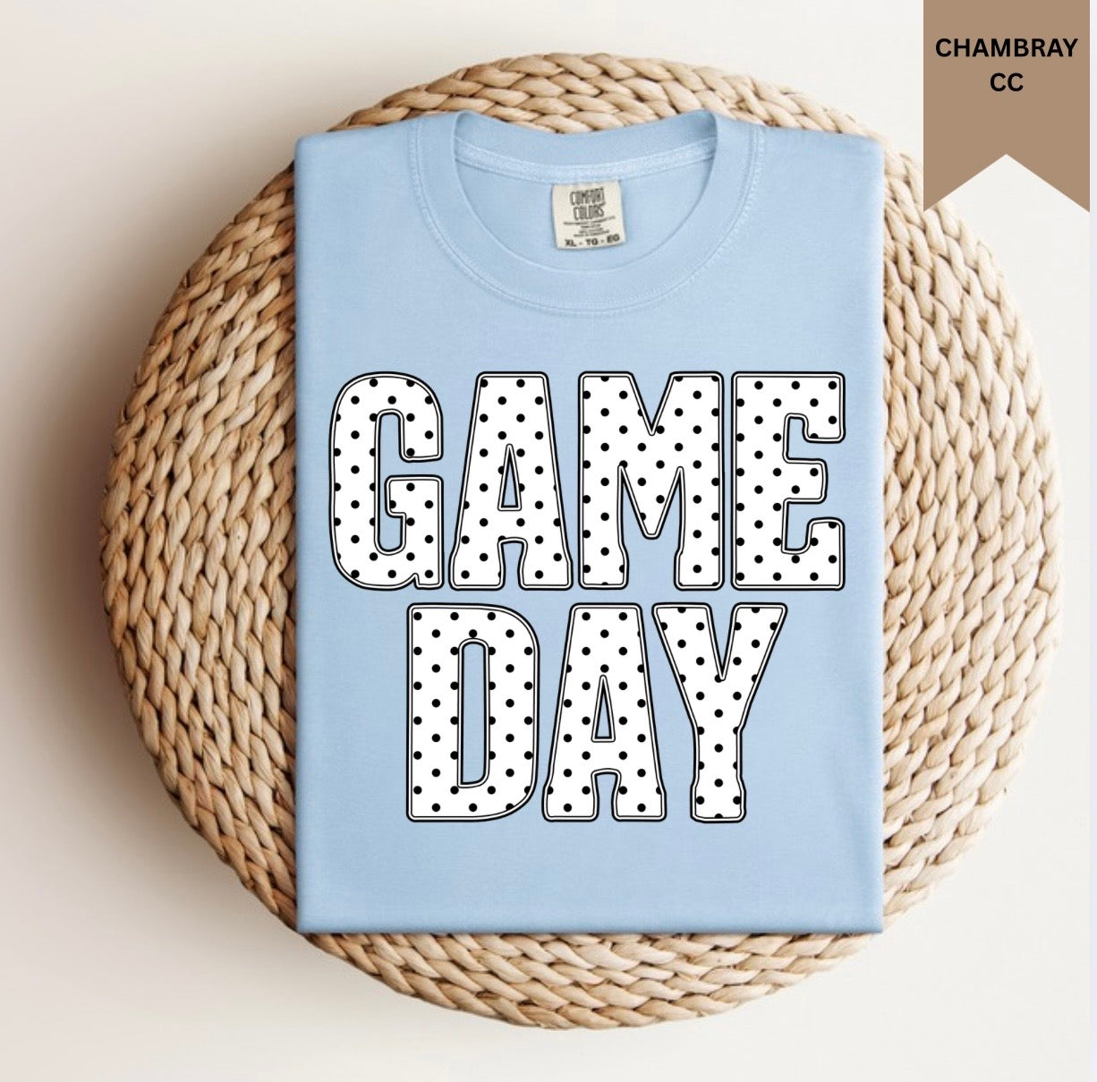 Polka Dot Game Day Tee.