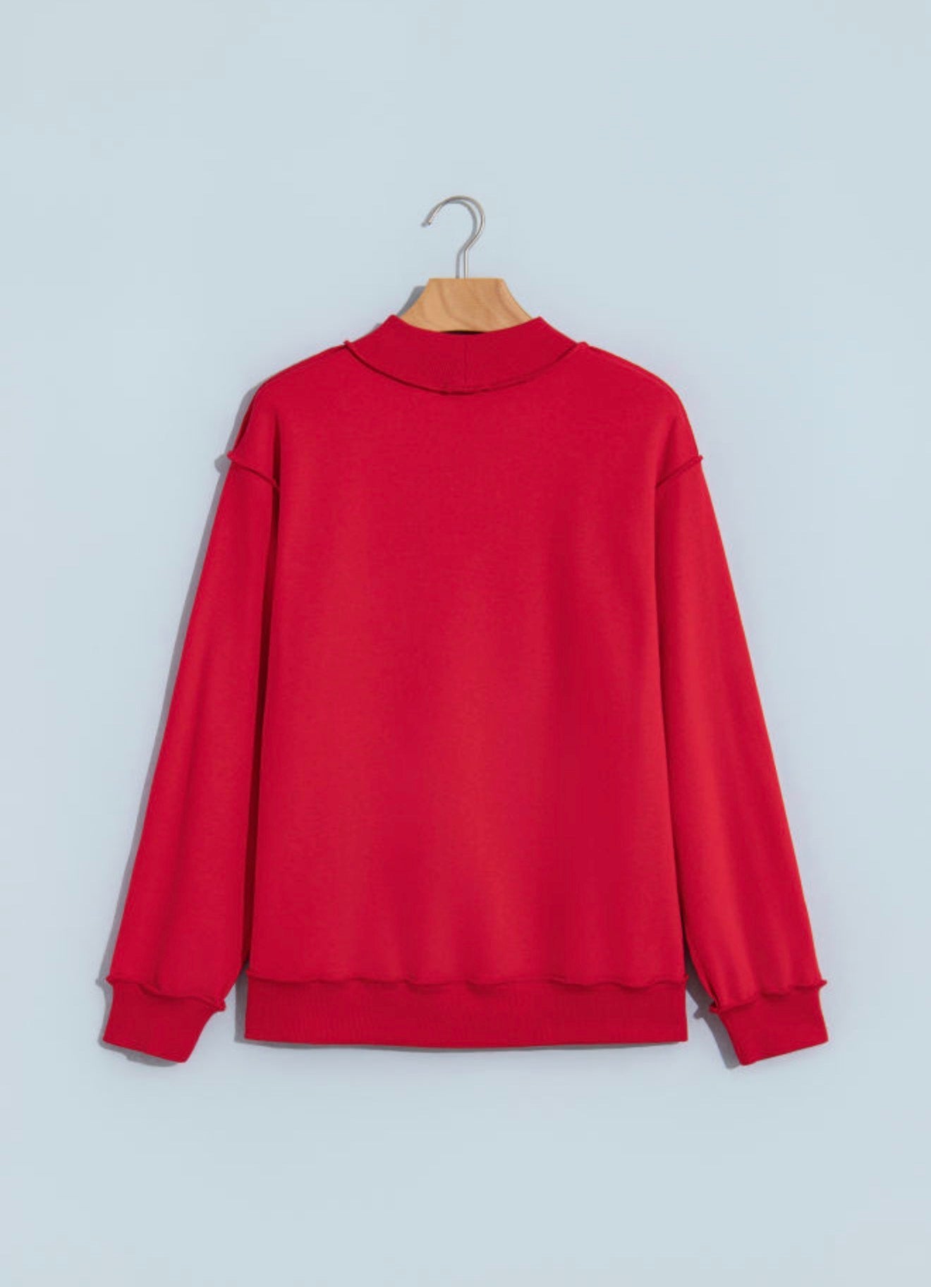 Jesus Saves Mock Neck Sweatshirt