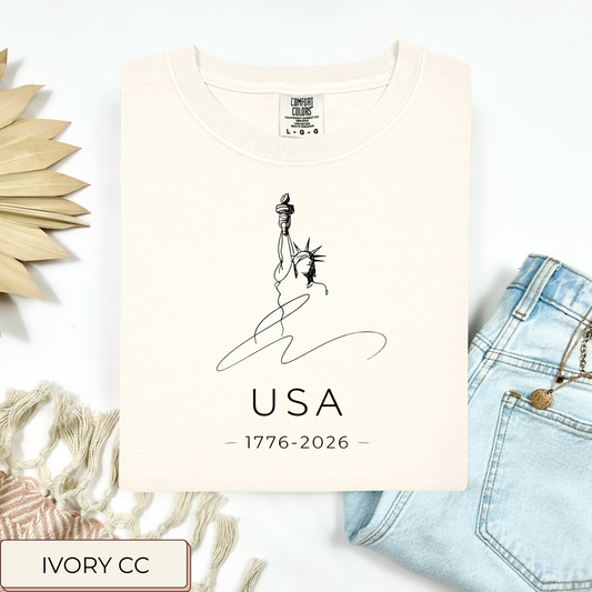 Minimalist USA Tee.