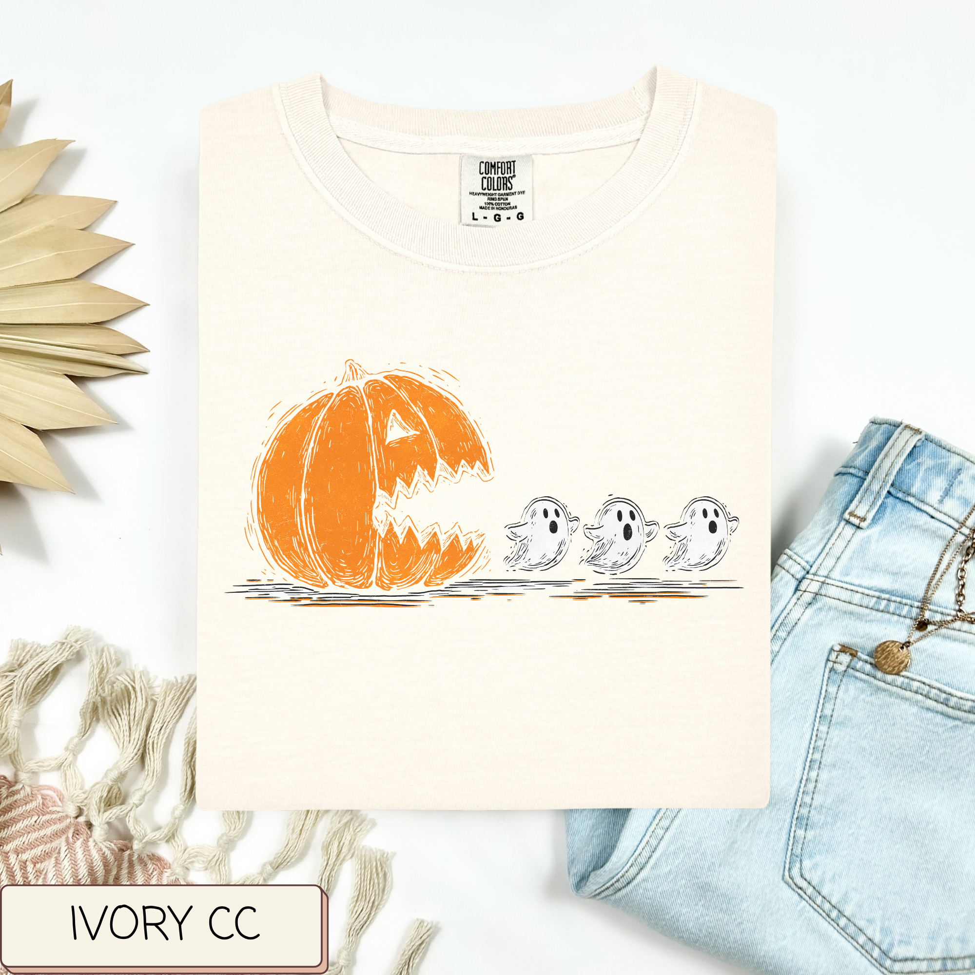 Pumpkin Chasing Ghosts Tee.