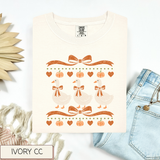 Orange Coquette Goose Tee.