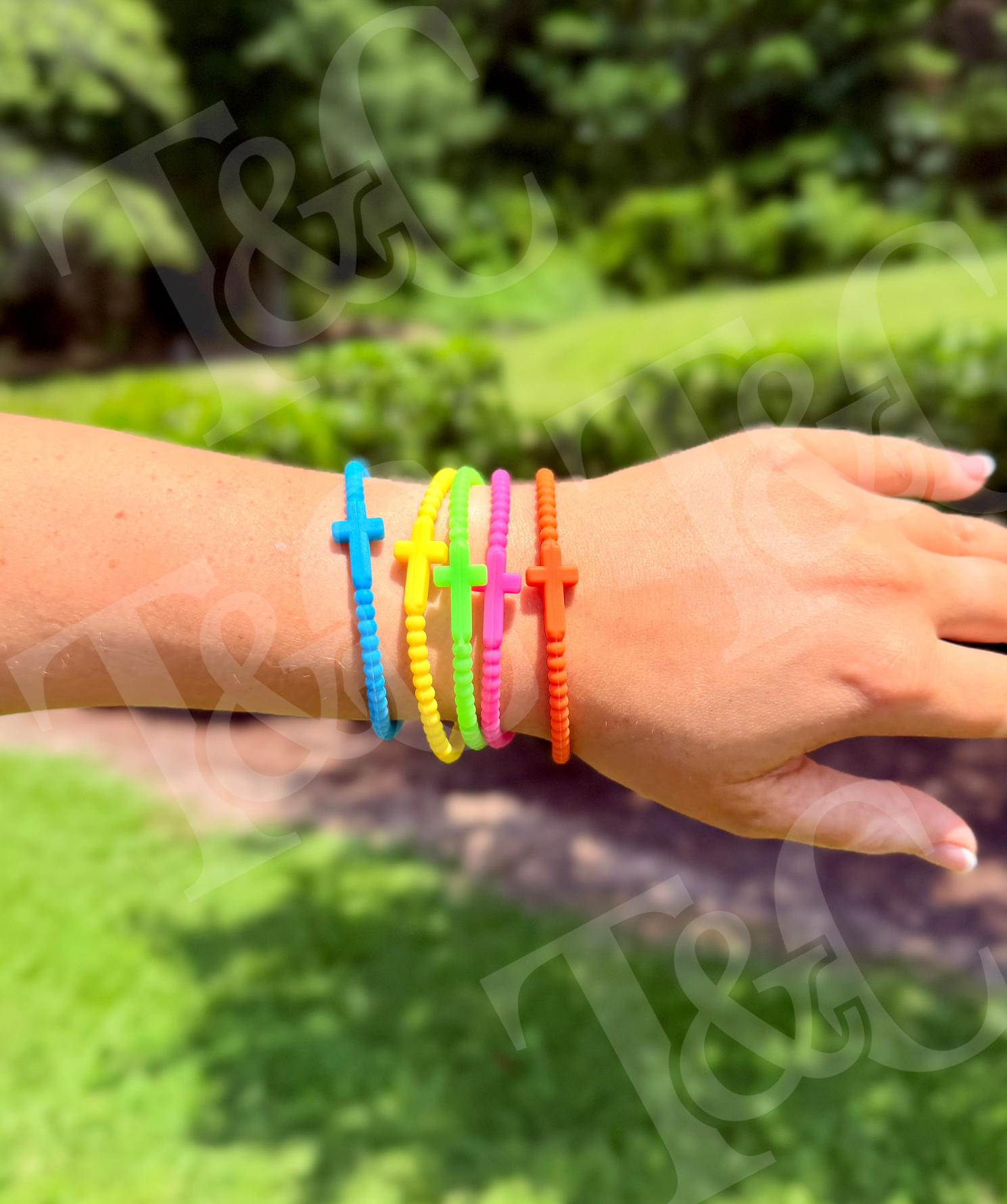 Cross Bracelet Stack RTS
