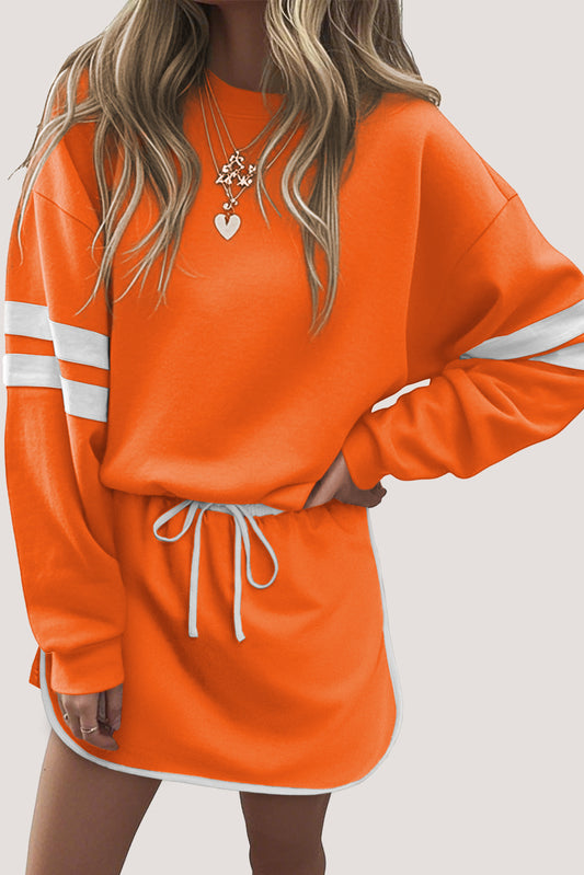 Varsity Skirt Set FB