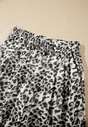 Leopard Full Length Pants