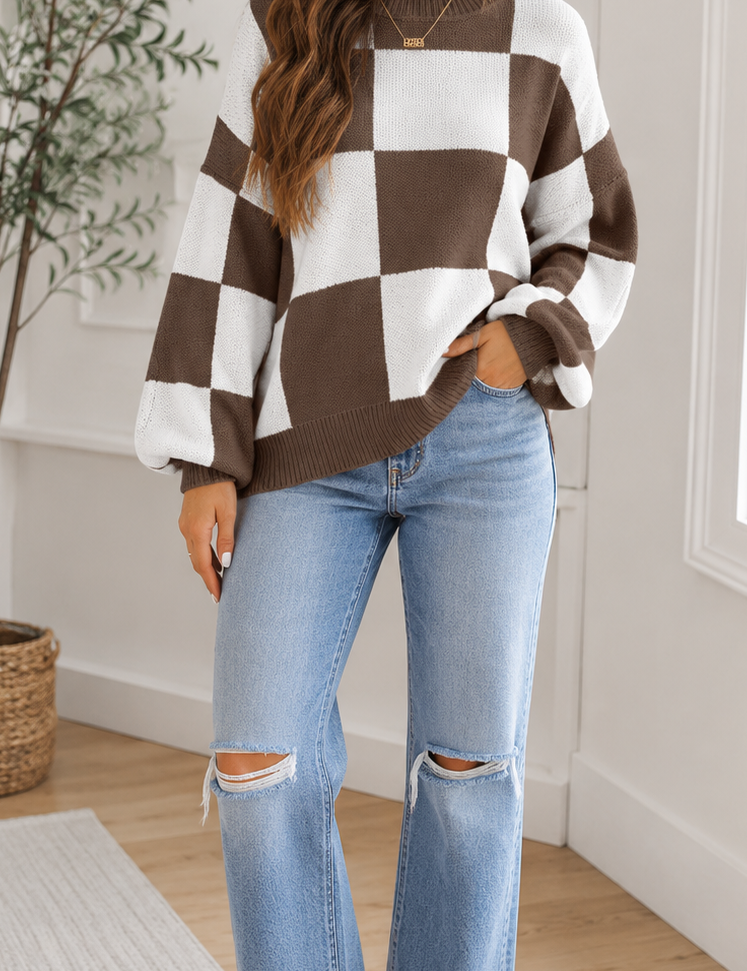 Checkered Sweater Full Run RTS