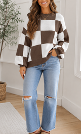 Checkered Sweater Full Run RTS