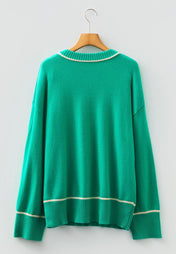 Sea Green Baggy Sweater
