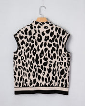 Black Leopard Sweater