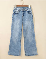 Blue Acid Wash Jeans (Light or Dark Wash)