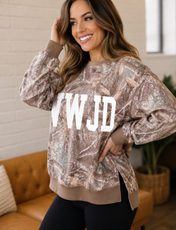 WWJD Slit Sweatshirt