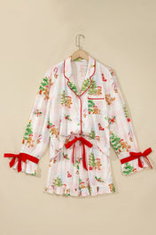 Pink Christmas PJ Set