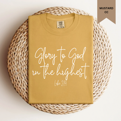 Glory To God Tee.