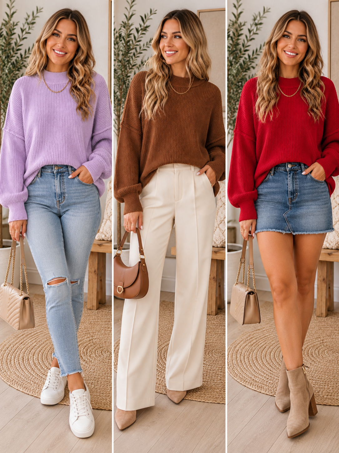 Ribbed Knit Sweater *Multiple Colors*