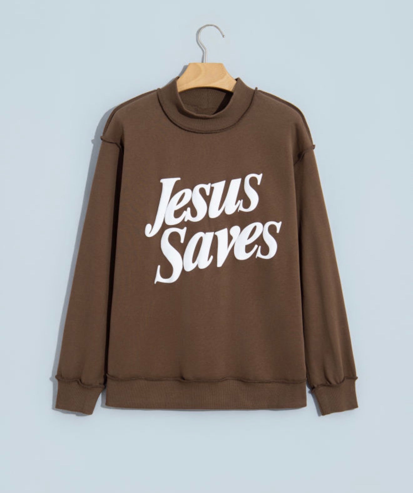 Jesus Saves Baggy Sweatshirt Full Run RTS