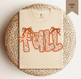 Fall Floral Bows Tee.
