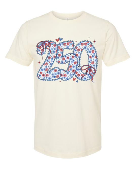 Tultex 250 USA Preppy Tee.