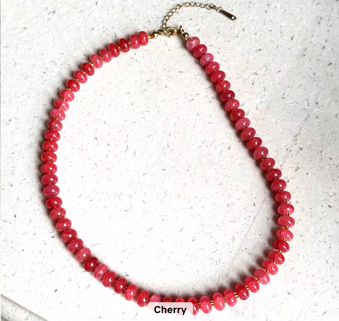 Trendy Stone Colorful Necklace