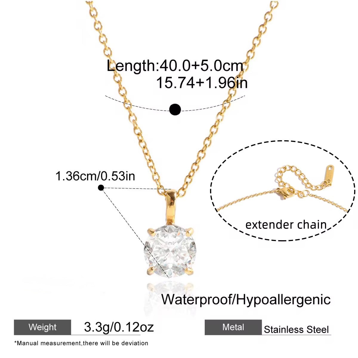 Geometric Shape Necklace