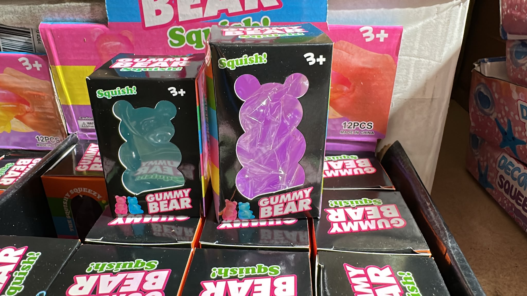 Mystery Gummy Bear Squishy *two sizes* New RTS