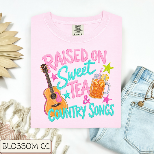 Sweet Tea & Country Songs Tee.