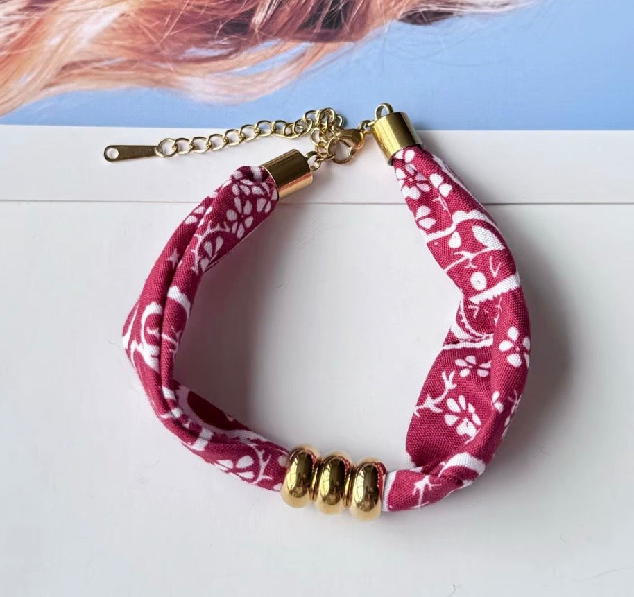 Fabric Wrap Bracelets