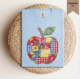 Patchwork Apple Tee.