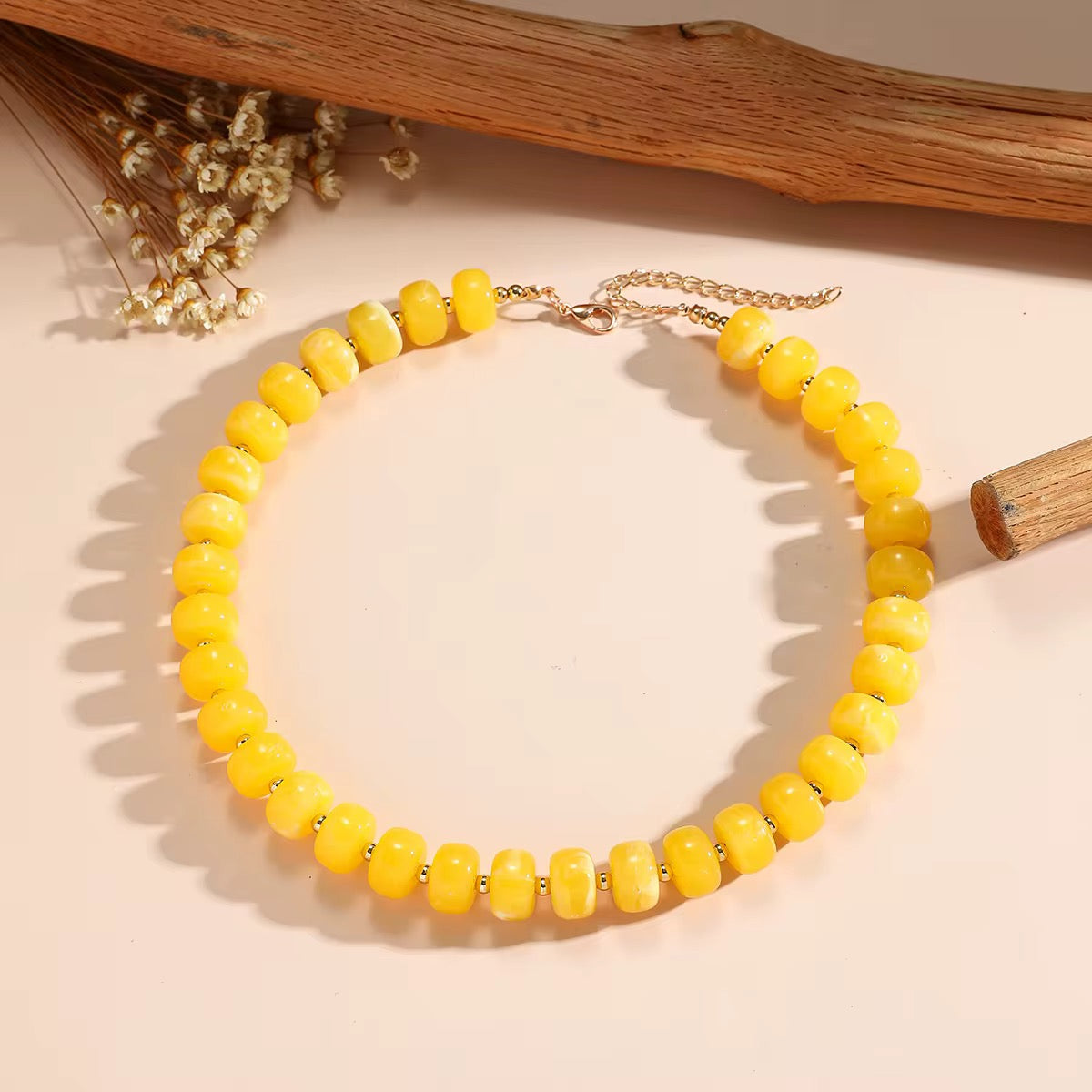 Acrylic Beaded Necklace