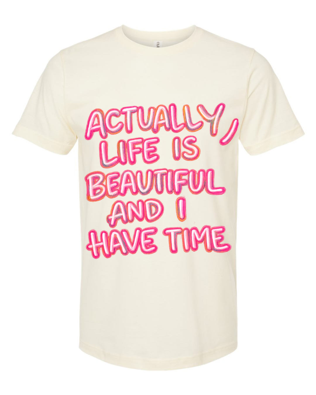 Tultex Life Is Beautiful Tee.