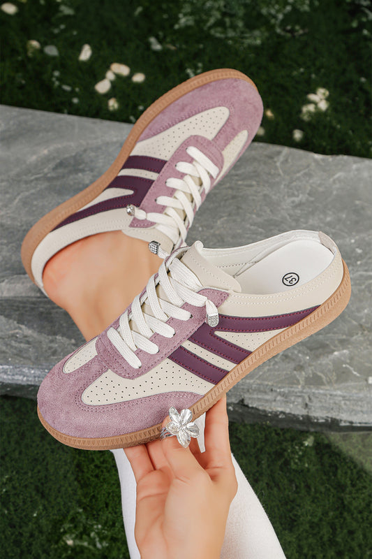Colorblock Slide-On Sneakers New RTS