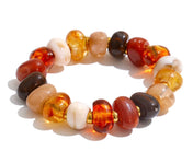 Fall Beaded Necklace & Bracelet