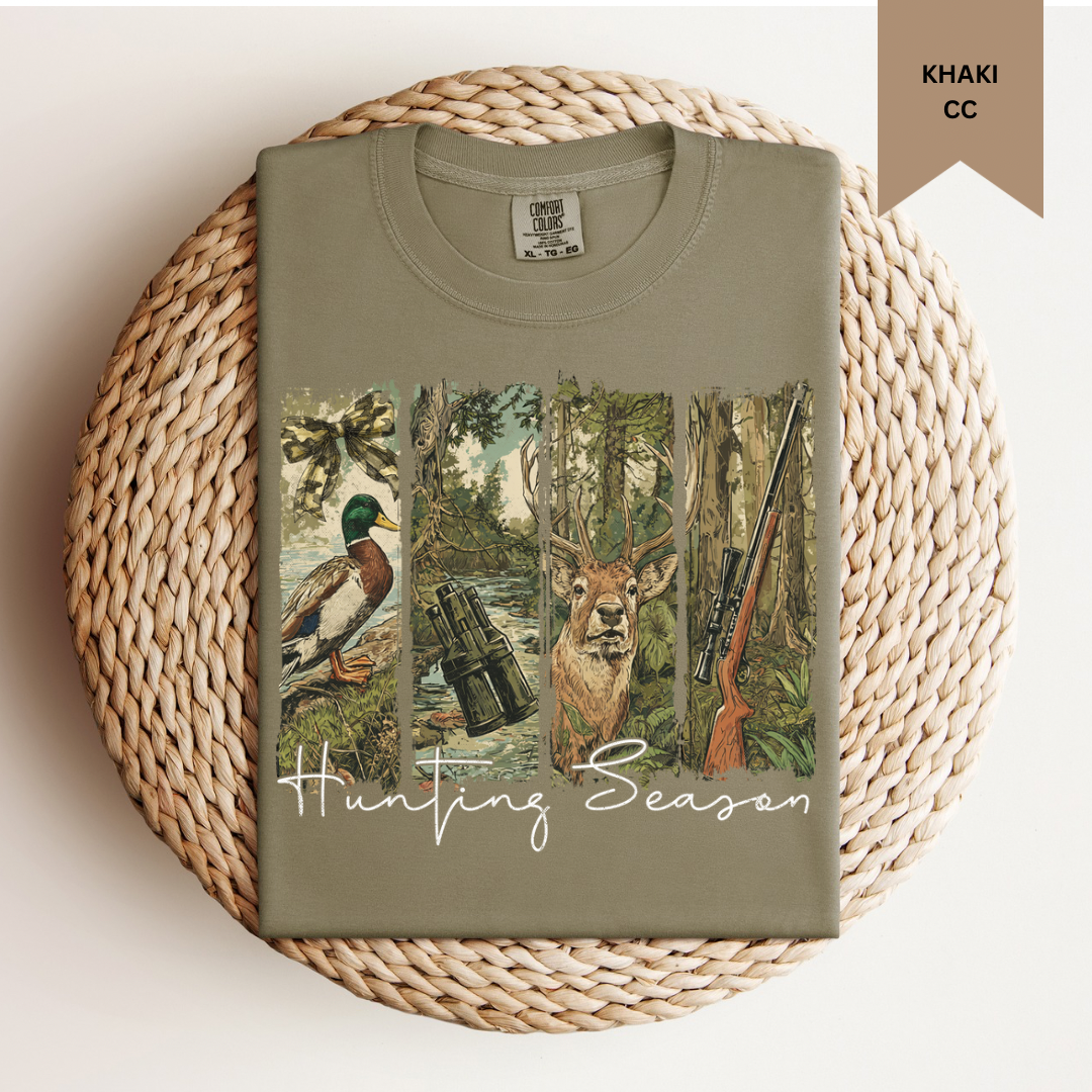 Hunting Season - 4 Panel - Tee.