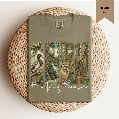 Hunting Season - 4 Panel - Tee.