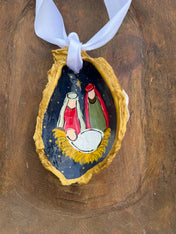 Handmade Oyster Ornament