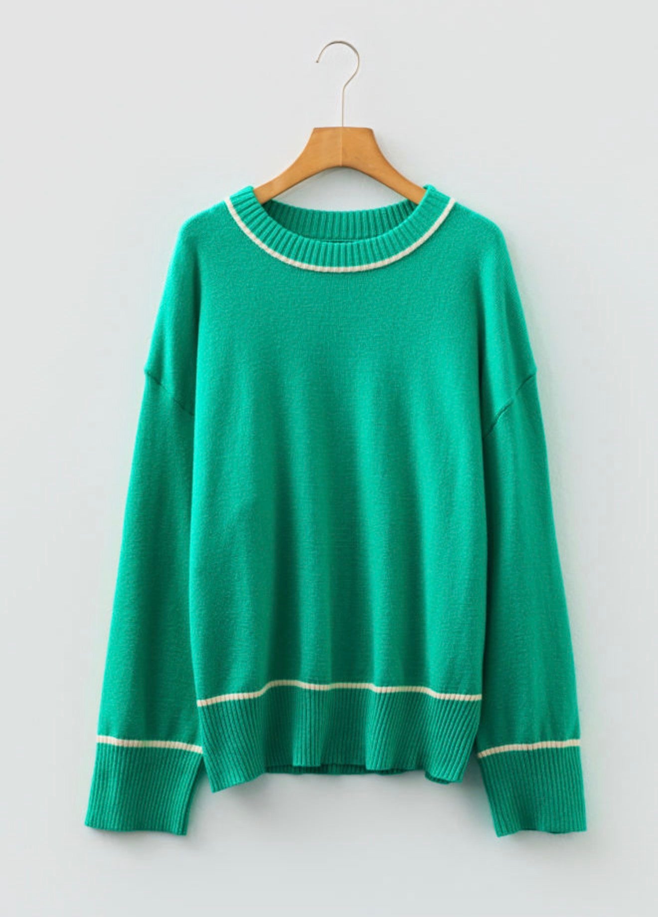 Sea Green Baggy Sweater