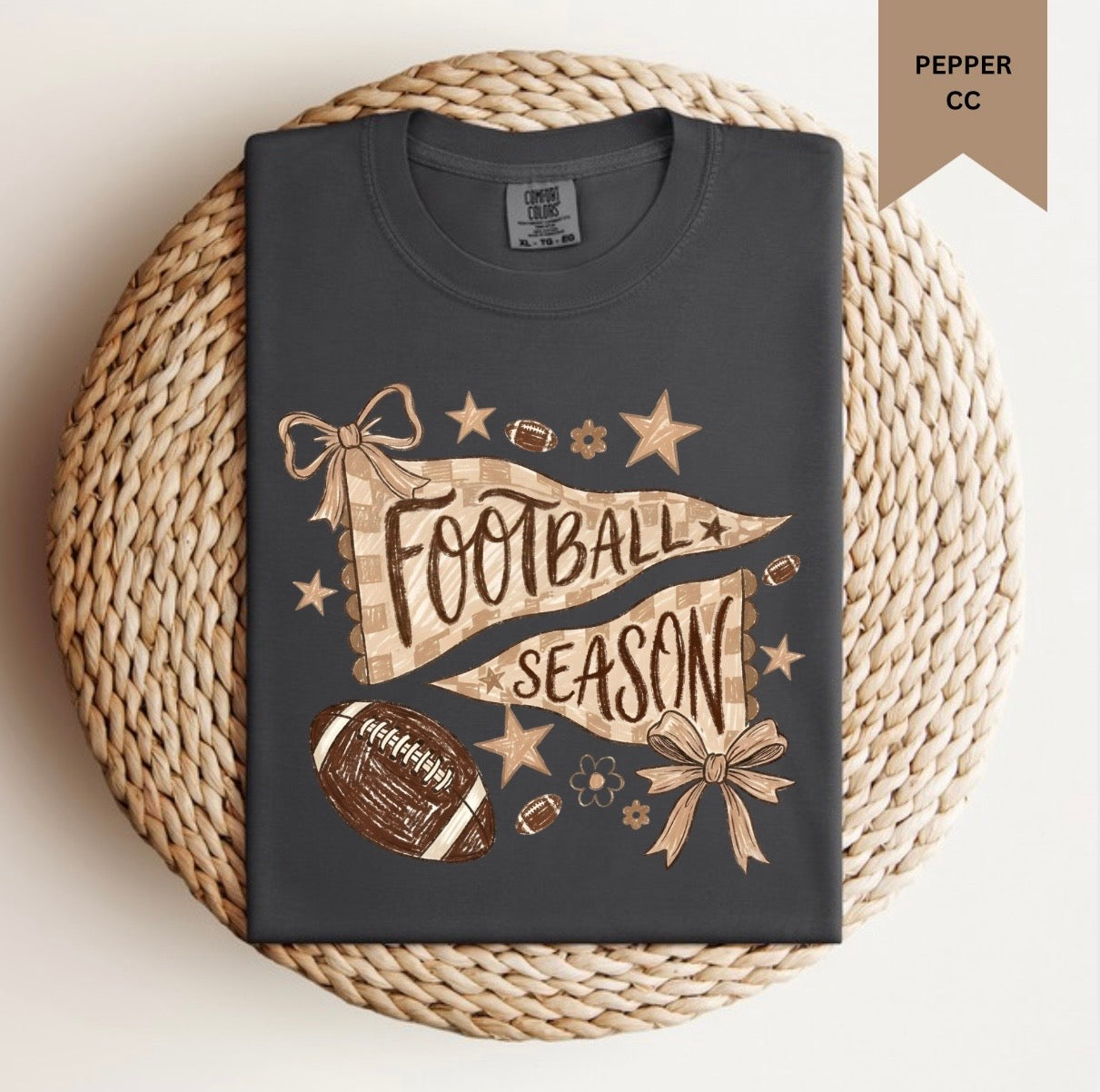 Football Season Pendant Tee.
