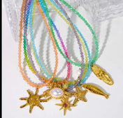 Beaded Summer Necklace RTS