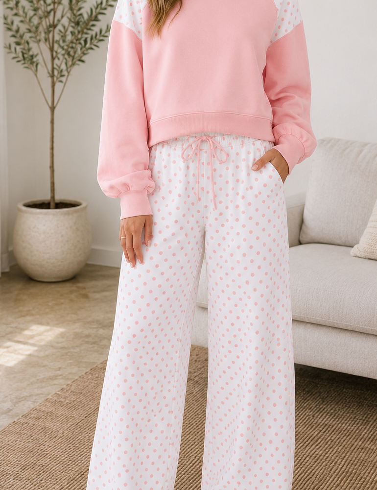 Polka Dot Patchwork Set