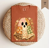 Floral Patchwork Ghost Tee.