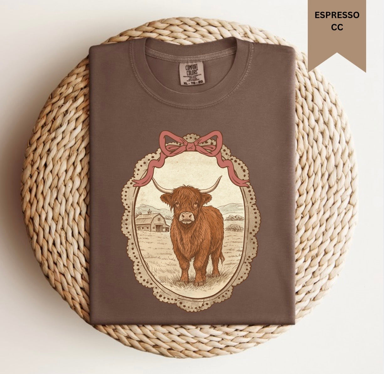 Highland Cow Tee.