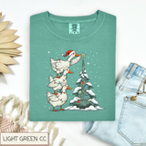 Christmas Geese Tee.
