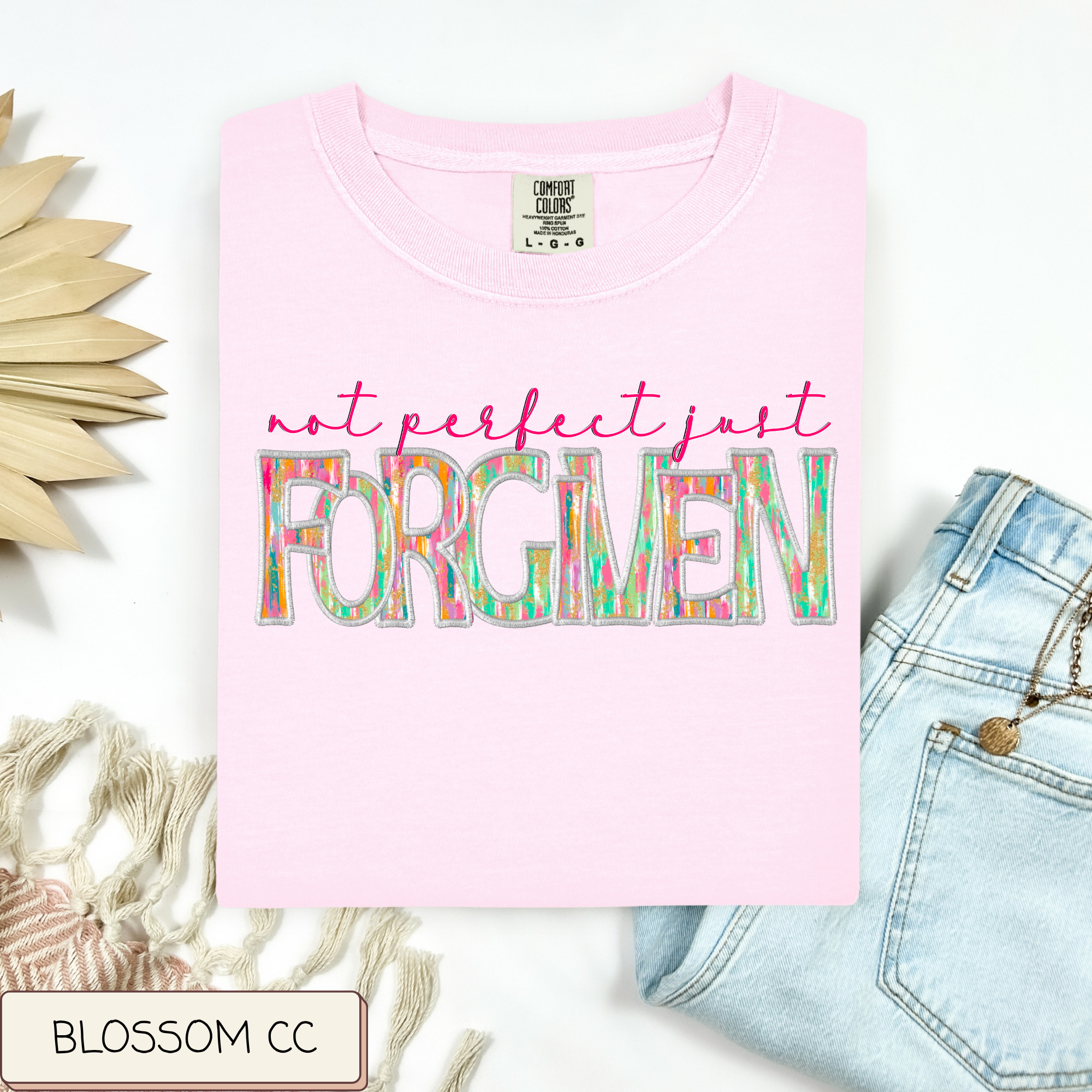 Not Perfect Just Forgiven Tee.
