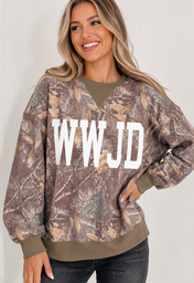 WWJD Slit Sweatshirt