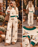 Mallard Ribbed Long Sleeve Set