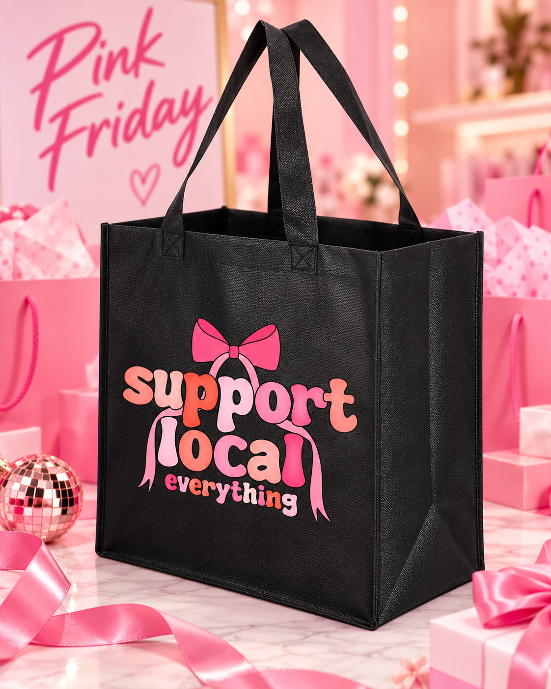 Support Local Everything Bag