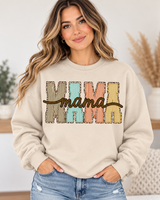 Mama Leopard Fall Sweatshirt.