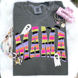 Spooky Stripe Mama Tee.